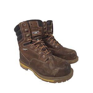 DAKOTA Men's 8517 Quad Comfort 8 Inch Steel Toe Composite Plate Work Boots 12W
